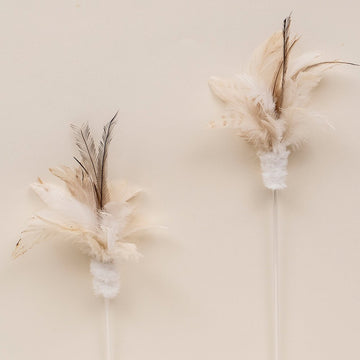 ZOOAHPET Reed Cat Teaser Wand - BORINGTHINGS