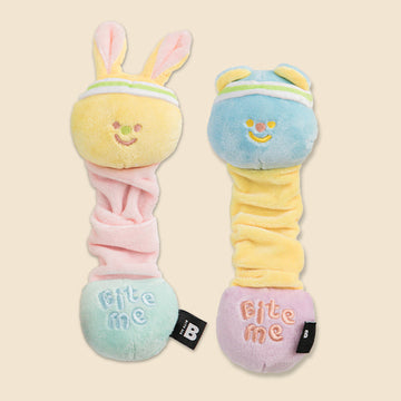 BITE ME Stretchy Toy - Bear / Rabbit (Squeaky)