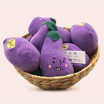 DINGDOG Eggplant Nosework Toy