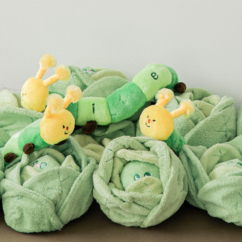 BITE ME Wiggly Worm Tug Toy (Crinkle/Squeak)