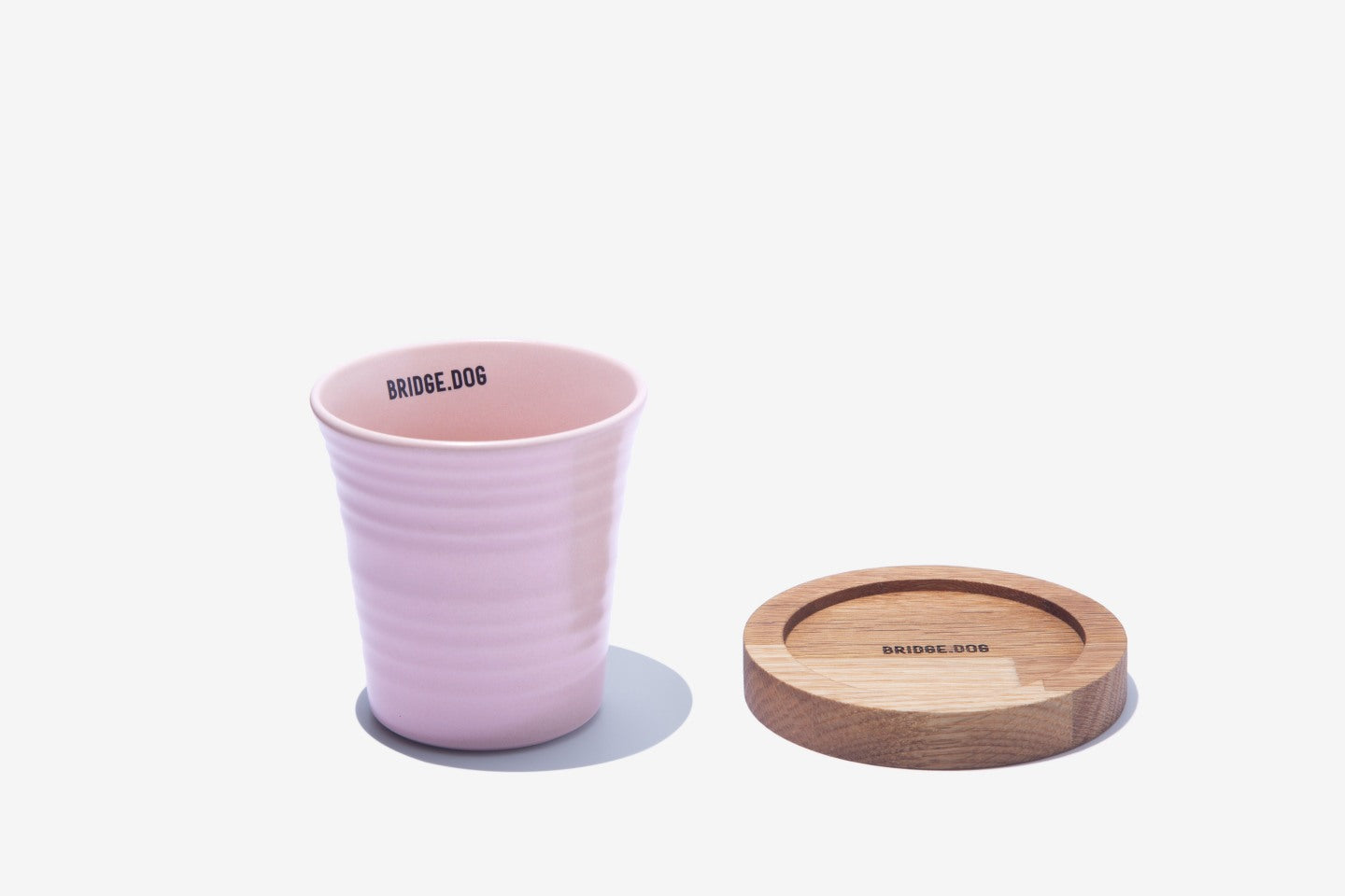 BRIDGE DOG Cup - Matte Pink