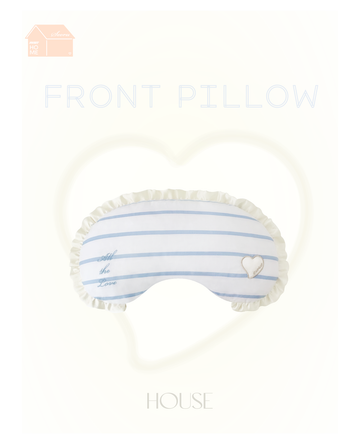 I AM SEORU House Front Pillow (Blue)