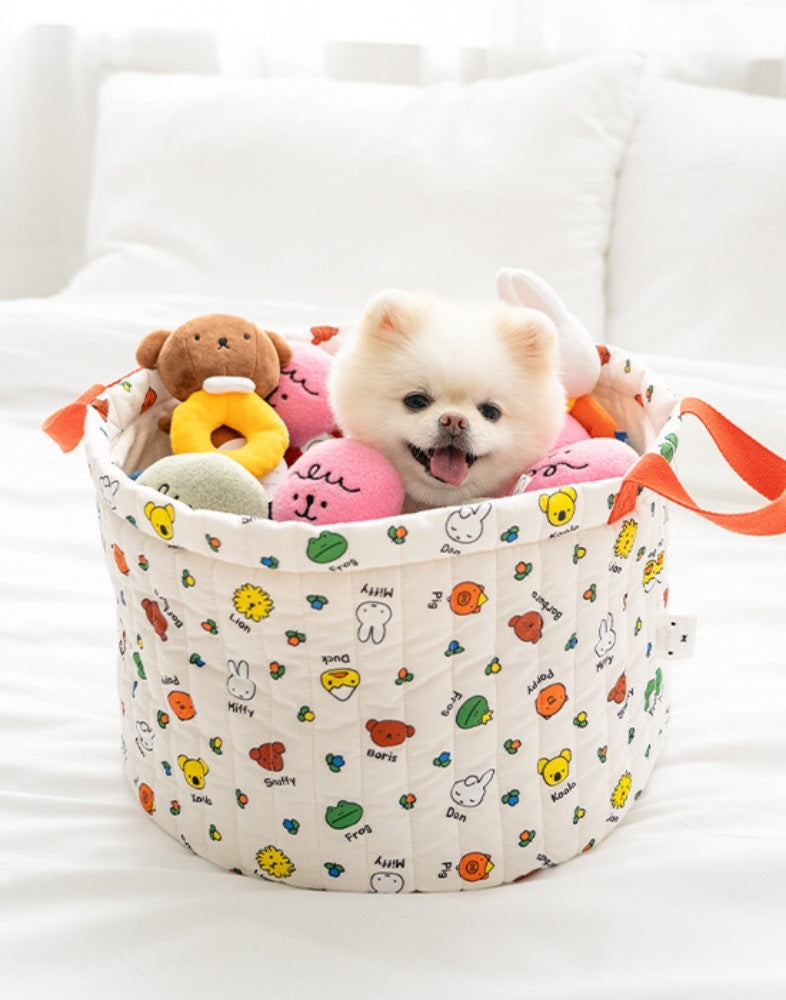 NOUTTI Miffy & Friends Toy Basket