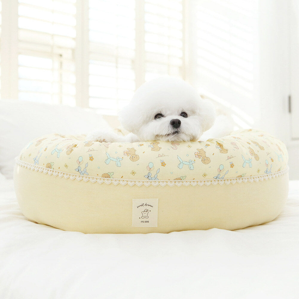 ITS DOG Organic Honey Bebe Round Bed