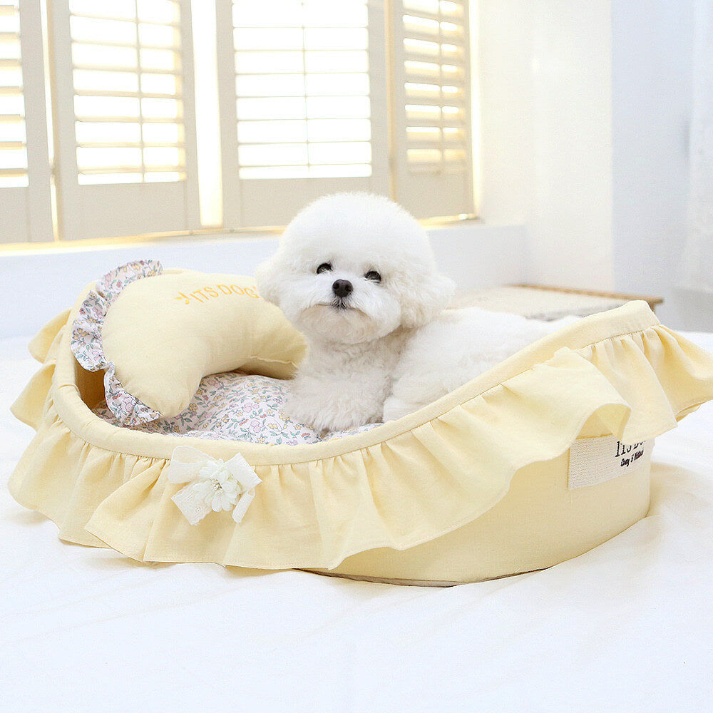 ITS DOG Floral Garden Cradle Bed