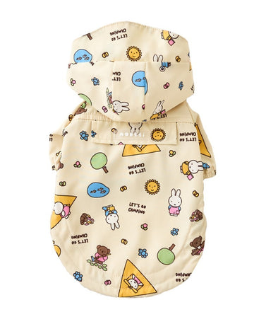 NOUTTI Camping Miffy Wind Jacket (Yellow)