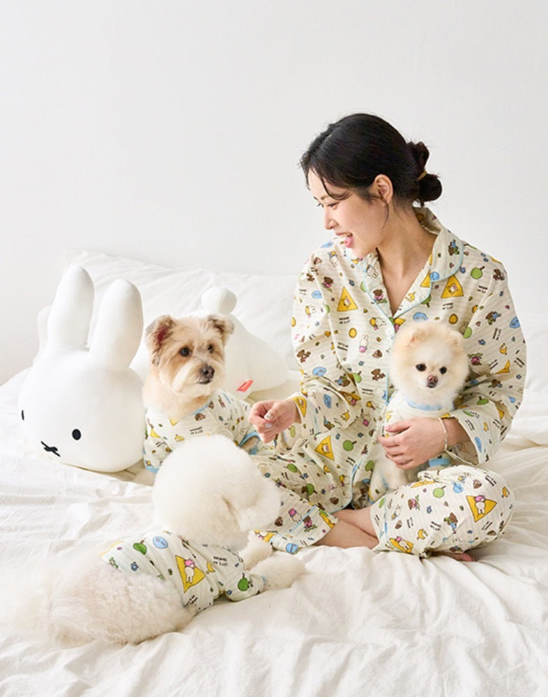 NOUTTI Camping Miffy Adult Pajamas