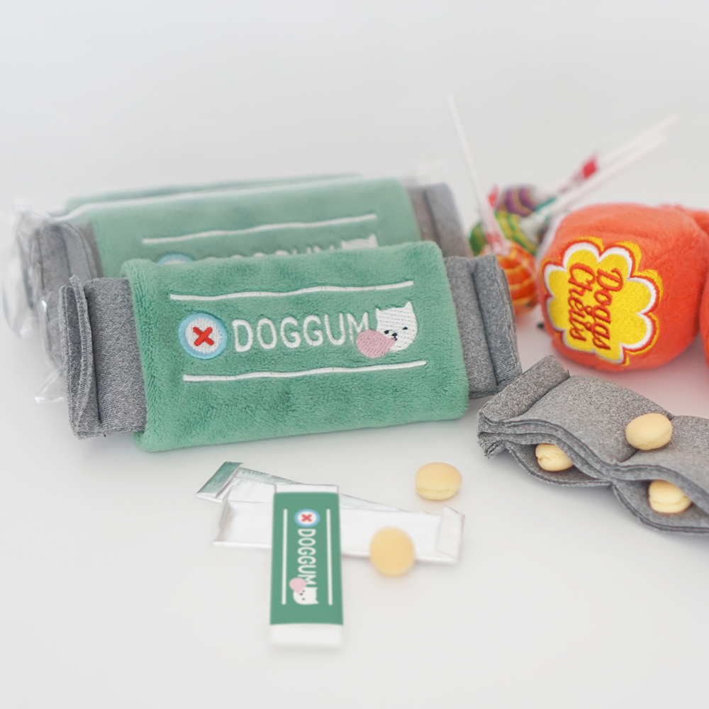 DINGDOG Dog Gum Nosework Toy