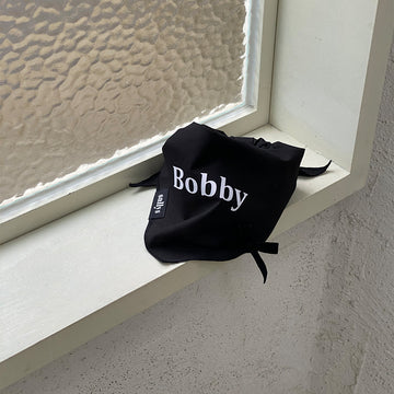 THESALLYSLAW Customized Ribbon Bandana (Black)